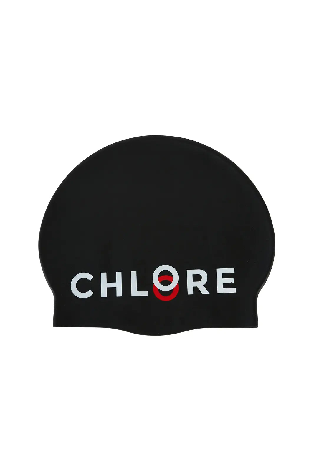 Swimcap Logo Noir Rouge Blanc