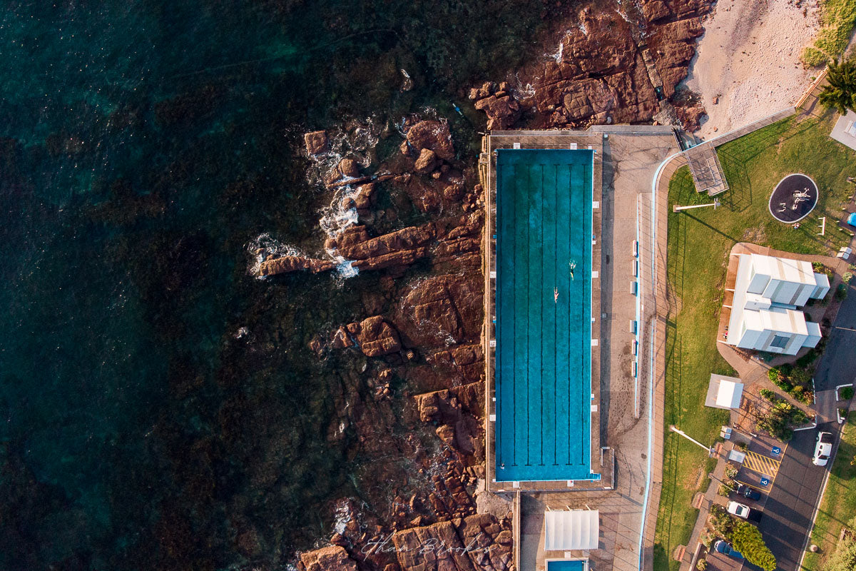 Beverly Whitfield Ocean Pool, Shellharbour, Australie
