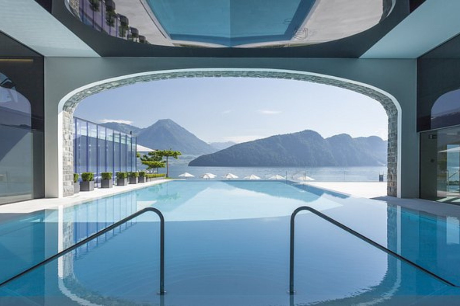 Piscine du Park Hôtel Vitznau, Suisse